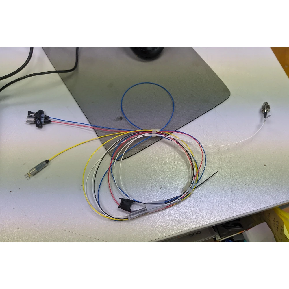 Partes del cable de conexión apd OTDR Novker NK5600, piezas de prueba en vivo, línea de grabación, cable de repuesto apd - imagen 2
