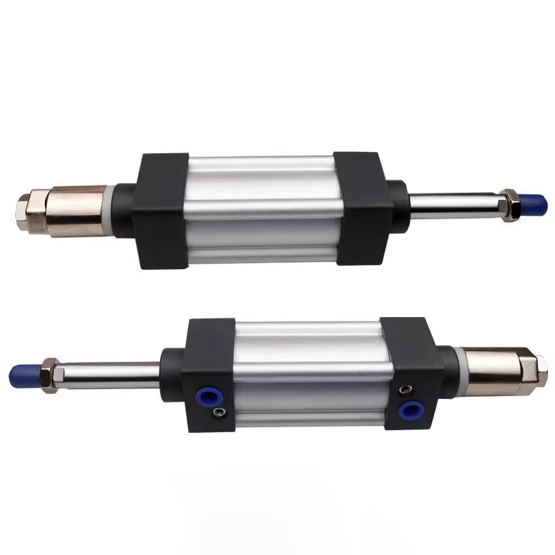 Cilindro de aire neumático estándar ajustable SUJ32/40/50/63/80/125mm, pistón de cilindro de aire, propulsión grande, carrera de 25/50/75/100/200/300mm - imagen 2