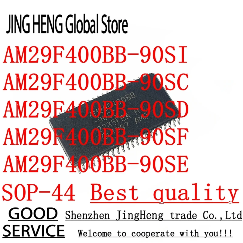 5 unids/lote Original AM29F400BB-90SI AM29F400BB-90SC AM29F400BB-90SD AM29F400BB-90SF AM29F400BB-90SE AM29F400BB SOP-44 memoria IC - imagen 2