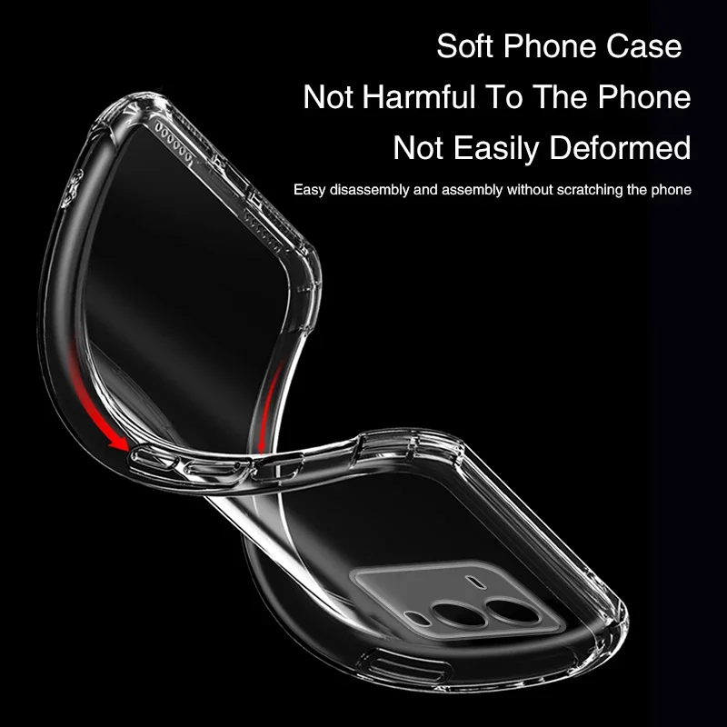Funda Silicona VIVO V25 Pro – Transparente Antigolpes - imagen 3