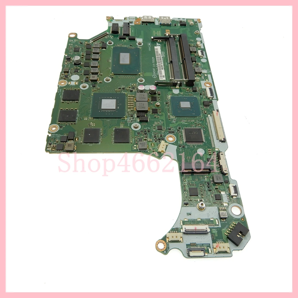 LA-F952P con i5-8300HQ CPU GTX1050-V4G GPU placa base para ACER Aspire AN515-53 placa base para ordenador portátil 100% probado OK - imagen 4
