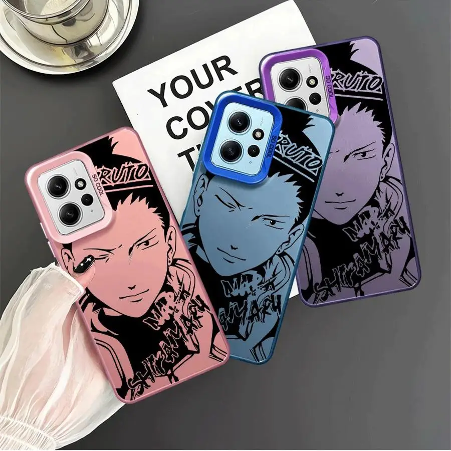 Funda de teléfono Naruto Shikamaru Soft Shell para Xiaomi Redmi Note 11s 10Lite 13 12 11 Pro 9s 14 13 Pro Plus 10s 12s - imagen 3