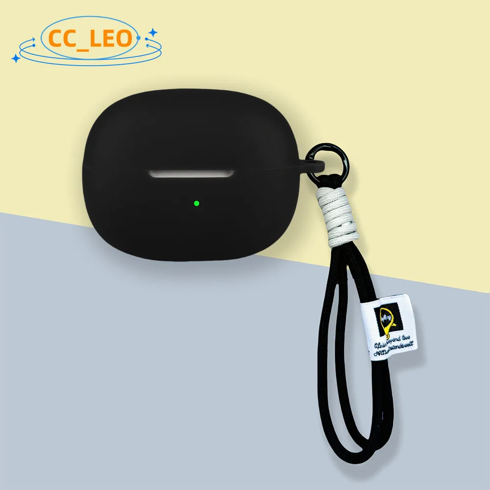 Funda blanda de silicona para QCY Crossky C50, bonito colgante con cordón adecuado para QCY Crossky C50, funda protectora - imagen 4