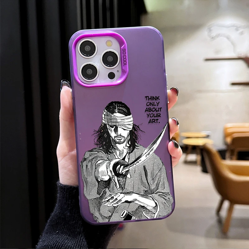 Vagabond Japón Samurai funda para Xiaomi 11 Lite 5G NE 14T POCO X6 M5S 14 13 13T 12T Pro X7 X5 X3 NFC F4 GT F5 F6 M6 Pro 4G Etui - imagen 5