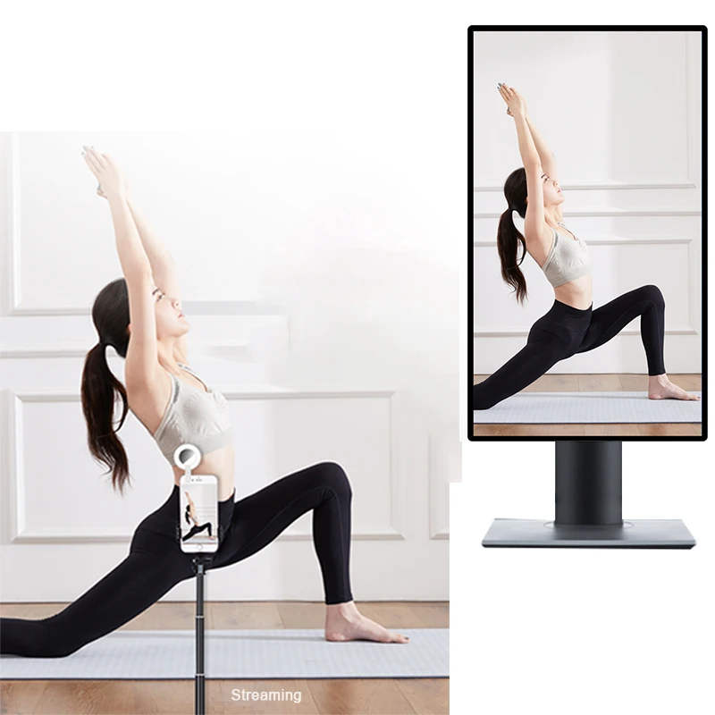 USB + tipo c conectado al teléfono 24/27 pulgadas Streaming dispositivo de TV caliente pantalla Monitor equipo transmisión en vivo pantalla táctil - imagen 3