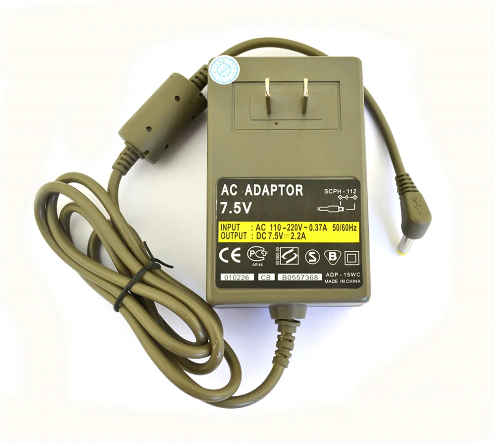 Cargador adaptador de CA con enchufe estadounidense para consola de juegos PS1, fuente de alimentación AC110-220V 50/60Hz - imagen 5