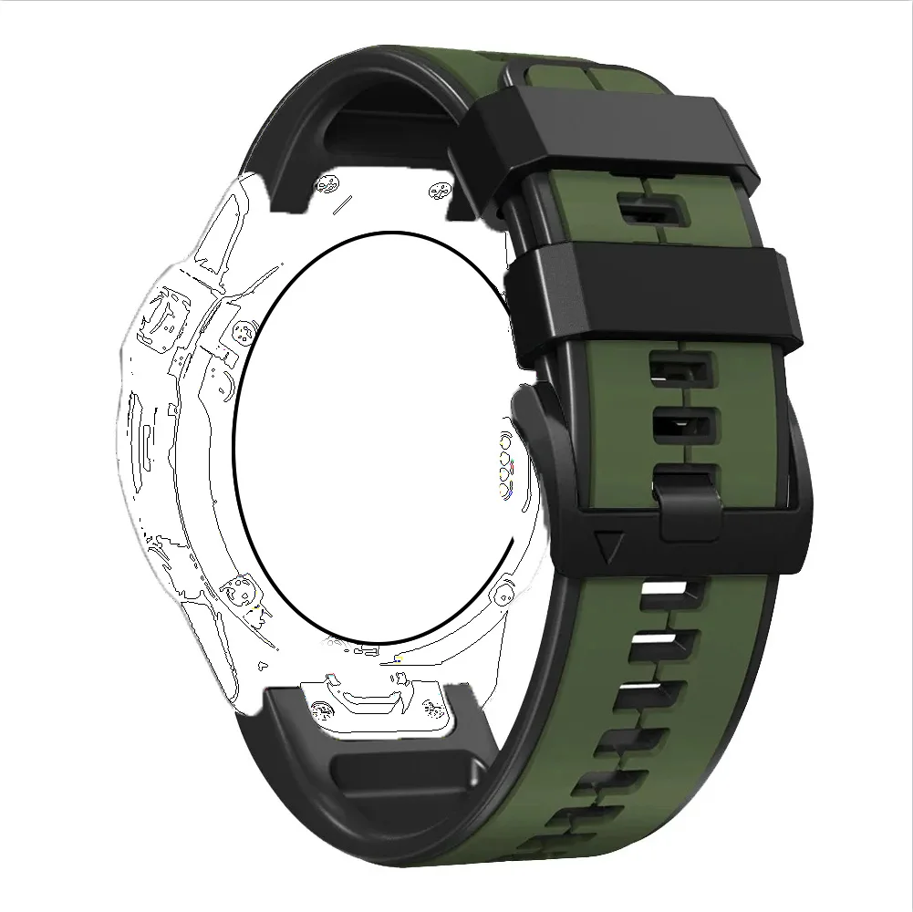 Correa de 26mm 22mm para Garmin Fenix 8 51mm 7X 7 6X 6 Pro 5X correa de reloj Quickfit Enduro Epix Pro Gen 2 Tactix 7 Pro pulsera de silicona - imagen 5