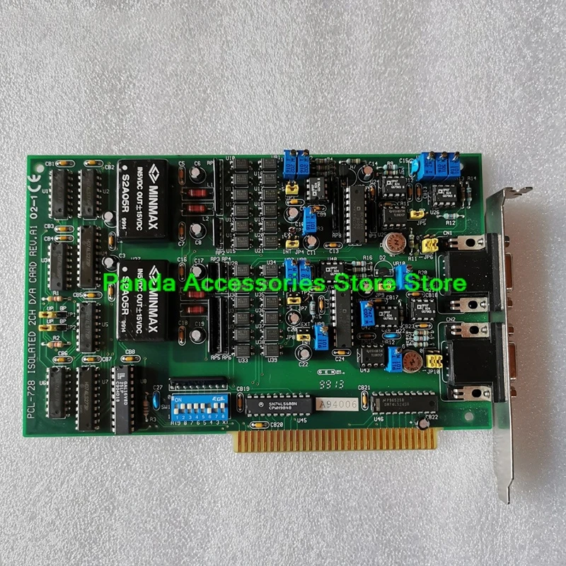 PCL-728 REV. A1 PCL-728 Original para tarjeta de adquisición de datos Advantech salida analógica aislada de 2 canales de 12 bits ISA perfecta probada - imagen 3
