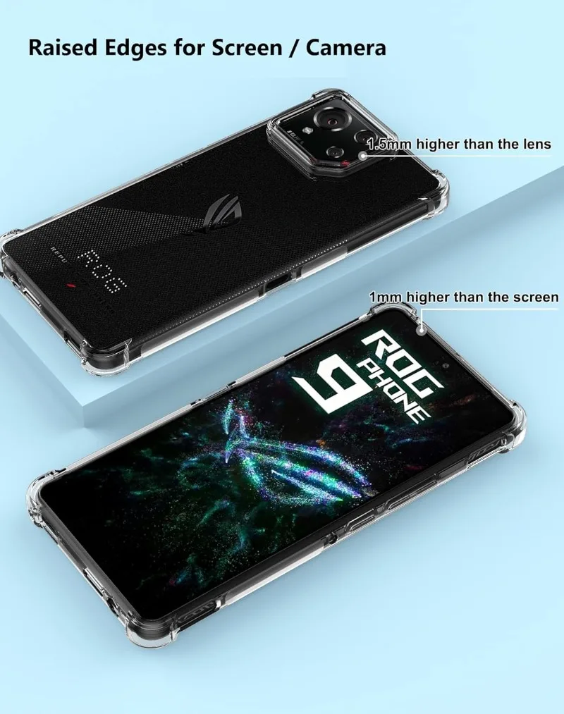 Funda para Asus ROG Phone 9 8 7 6 Pro, funda protectora de cuatro esquinas a prueba de golpes, Fundas - imagen 3