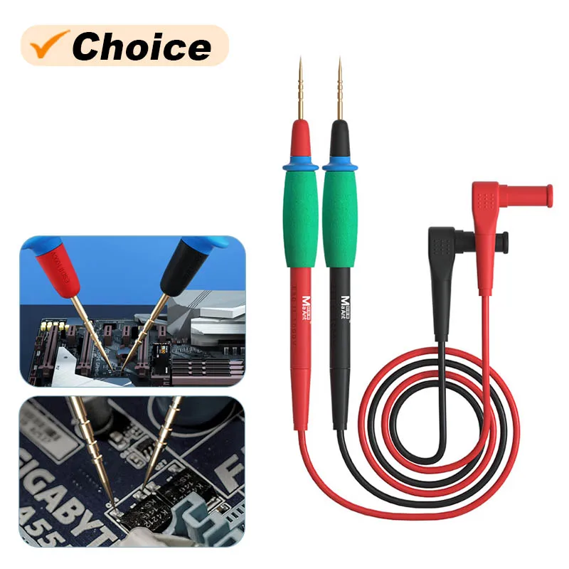 MaAnt P22A 20A cables de prueba de superconducción universales, alta dureza, resistencia a altas temperaturas, multímetro de punta Extra, sonda Stylus