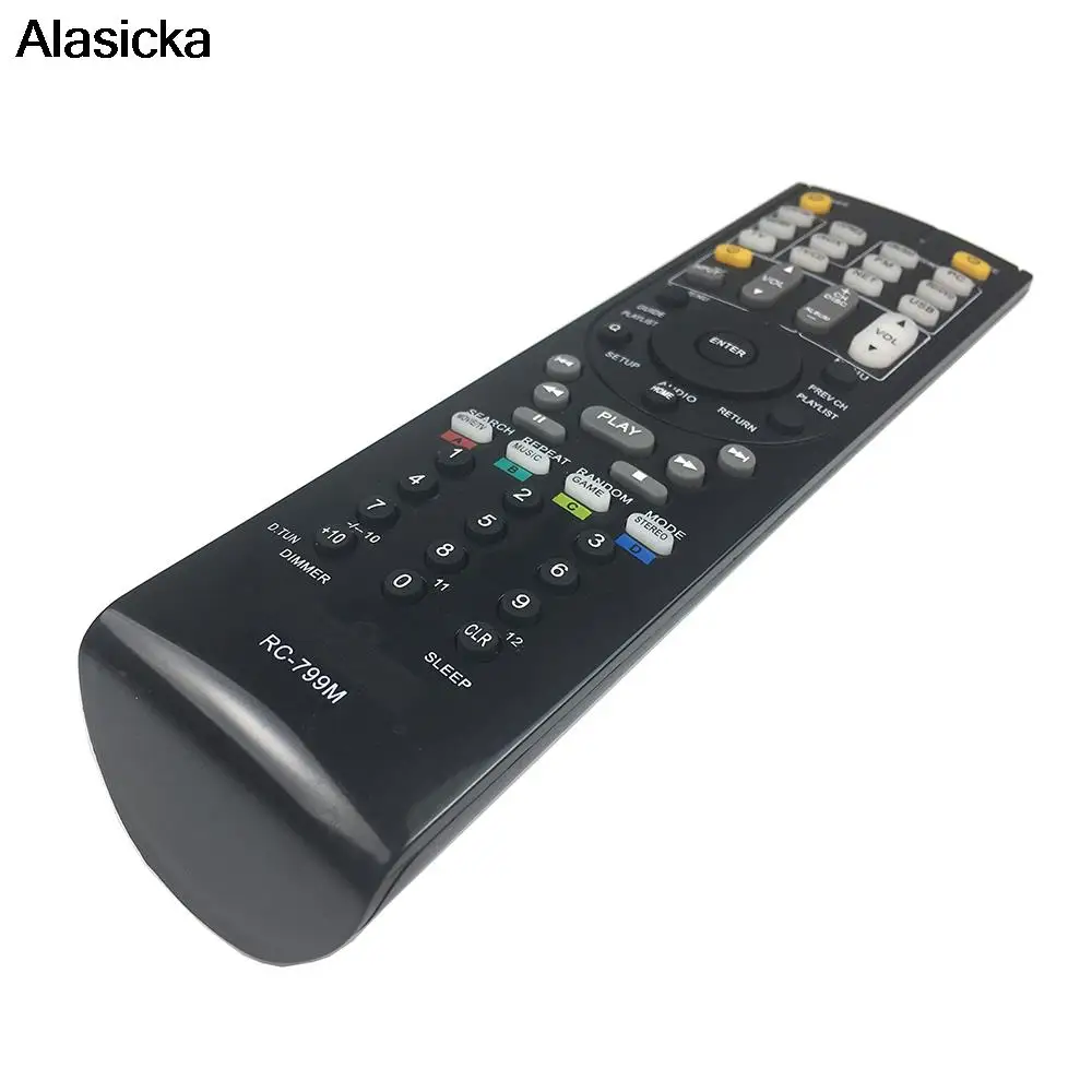 Control remoto para ONKYO AV RC-799M RC-737M RC-834M/RC-735M RC-765M TX-NR414 TX-NR515 TX-NR717 TX-SR507S TX-SR507 receptor AV - imagen 3