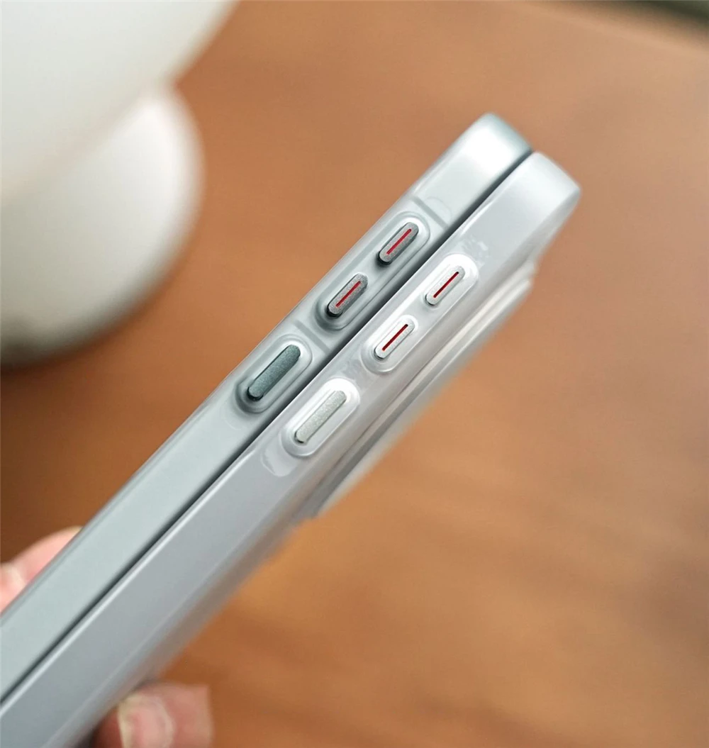 Funda de teléfono corrugada transparente mate para Magsafe Oppo Find X8 X6 Pro X7 cubierta magnética de carga Ultra inalámbrica - imagen 4