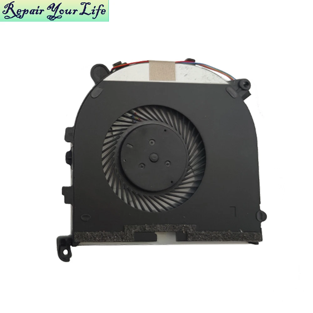 Ventilador de CPU para portátil Dell XPS 15 9550 Precision M5510 5510 0RVTXY 036CV9, ventiladores de radiador de refrigeración para procesador DFS501105PR0T - imagen 3