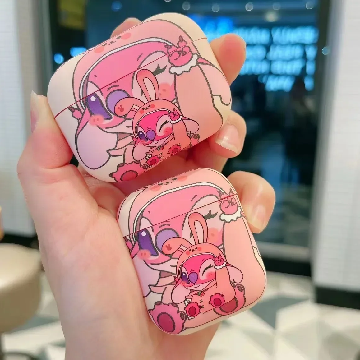 Accesorios para auriculares para AirPods Pro 2. ° funda de punto de dibujos animados para AirPods 3 1 2 nuevo estuche esmerilado caja de carga para auriculares - imagen 3