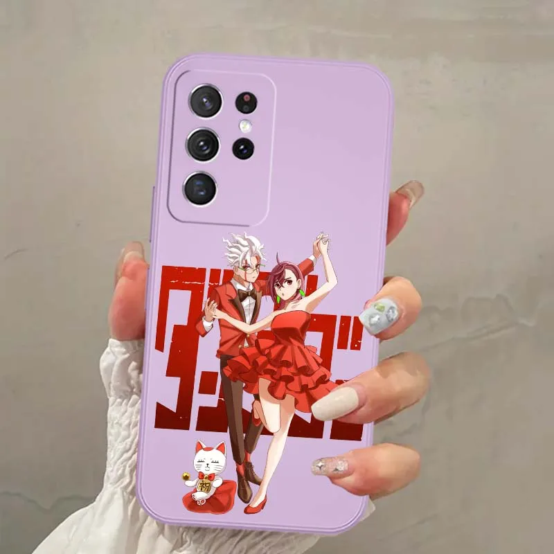 Dandadan Okarun para Samsung Galaxy S26 S25 S24 S23 S22 S21 S20 S10 FE Edge Ultra Lite Plus 5G funda de teléfono - imagen 5