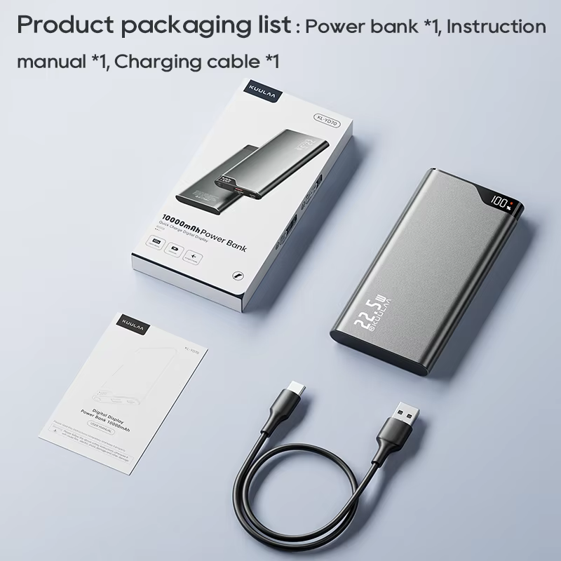 KUULAA Batería Externa Carga Rápida para iPhone 16 / 15 / 14 - imagen 3