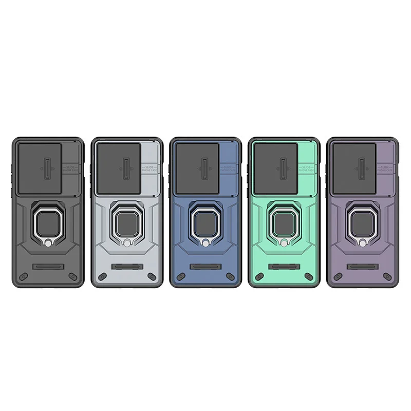 For Oneplus 13 Case Slide Windows Cover Oneplus 13 Funda Coque Battle Holder Upgraded Push Lens Back Case Oneplus 13 - imagen 2