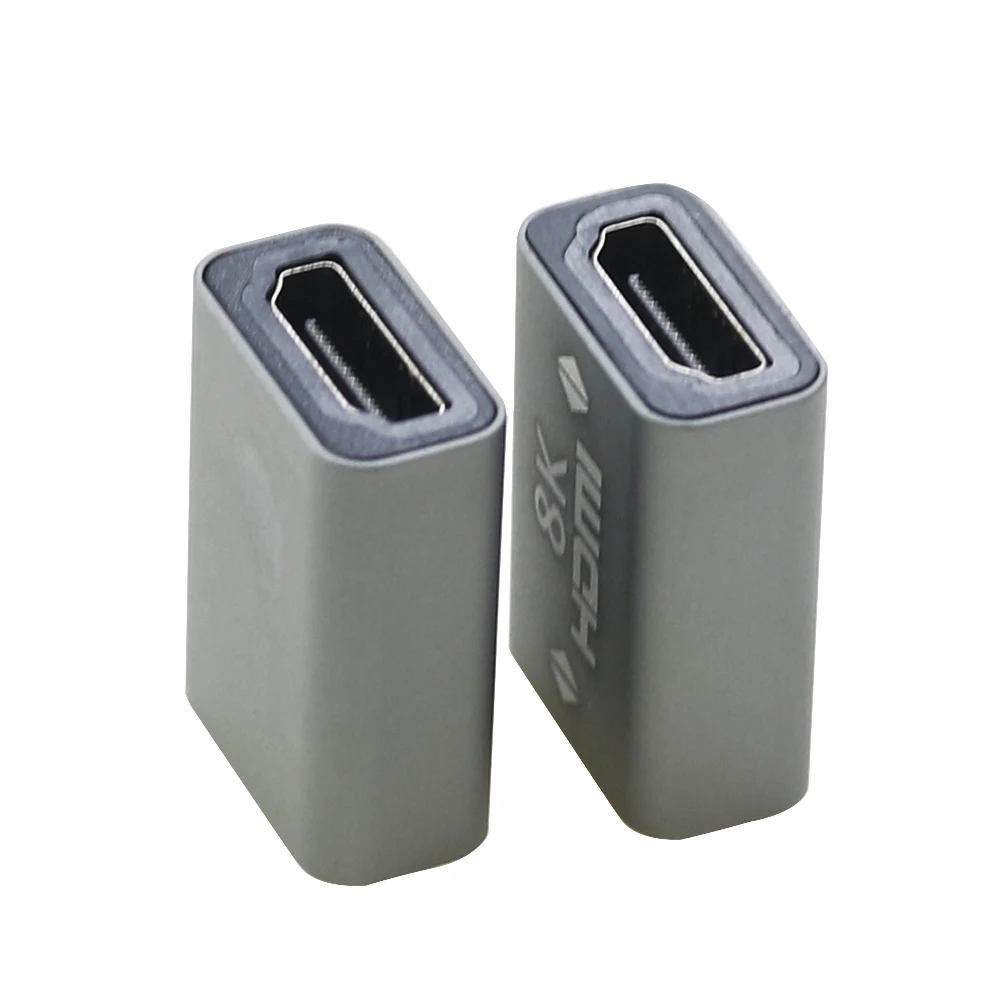 Conector de Cable de extensión hembra a hembra, acoplador Compatible con HDMI, 8K, 1 piezas, para PS5, Roku Stick, Monitor HD 2,1 - imagen 4