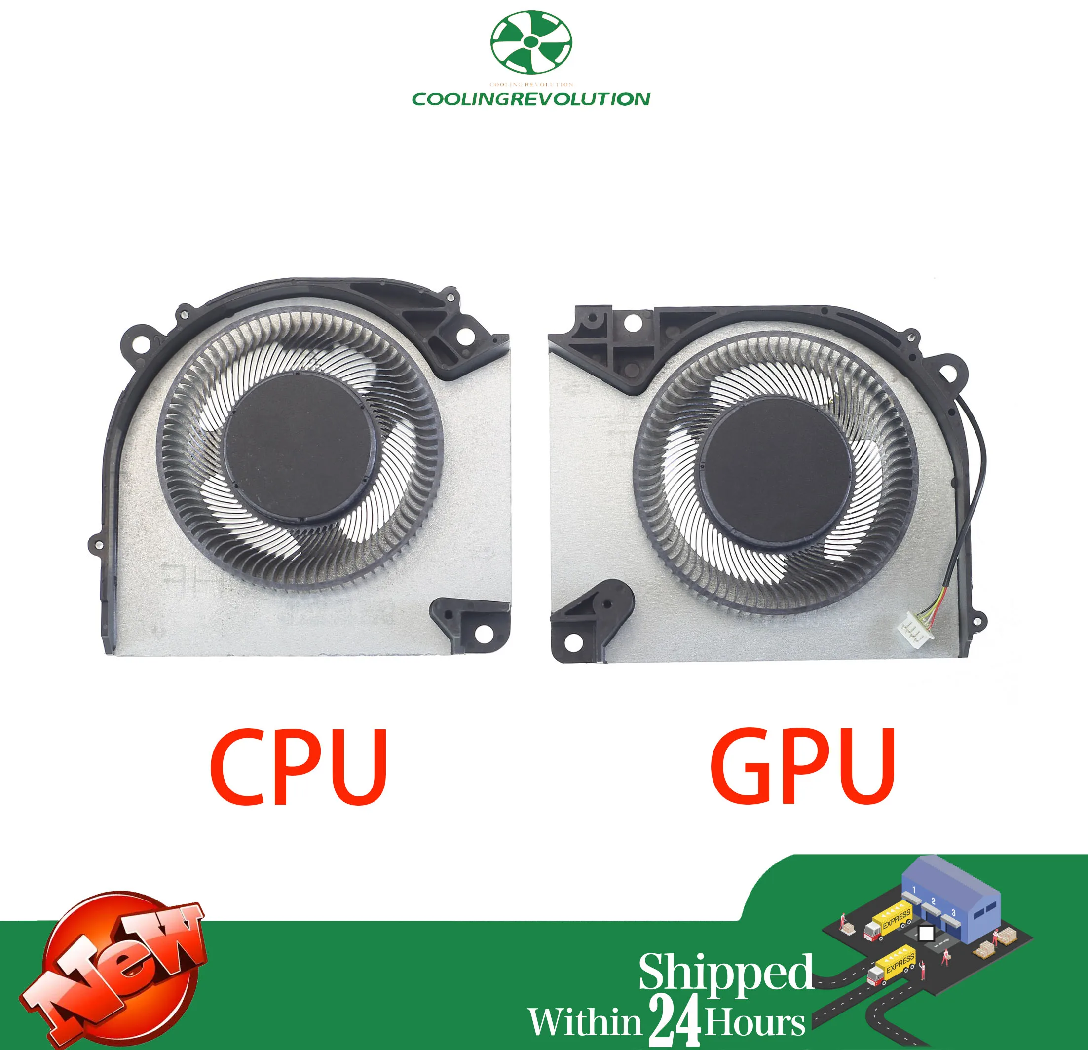 Ventilador de refrigeración para ordenador portátil, dispositivo para CPU GPU DFSCL12E16486S DFSCL12E06486S, Medion Erazer Scout E20-MD62528 V170RNC X17 6-31-V17RN-101 - imagen 2