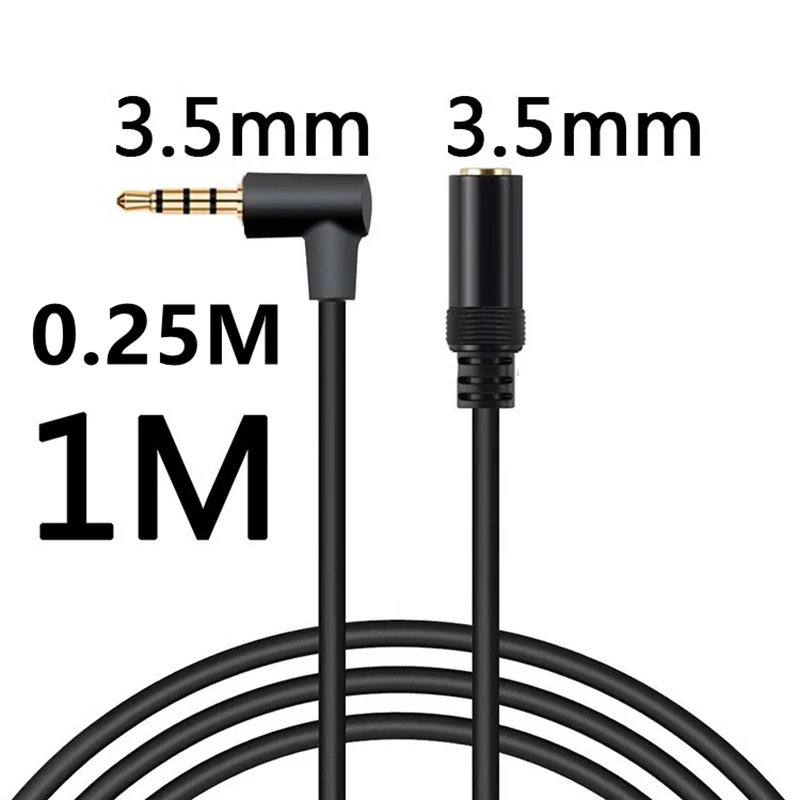 Estéreo TRRS 3,5mm macho a TRS 3,5mm hembra Cable adaptador de Audio línea TRS 3,5 hembra TRRS 3,5 macho 3,5mm TRRS macho TRS hembra 3,5 - imagen 3
