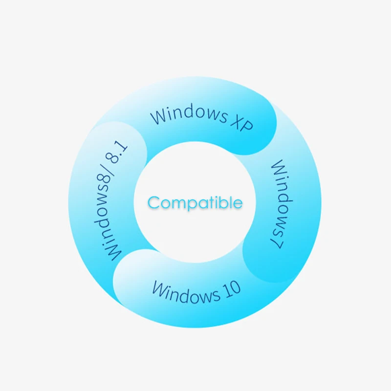 Adaptador inalámbrico USB, tarjeta de red Wi-Fi4 de 150Mbps, controlador gratuito, Dongle receptor Wifi RTL8188GU para Win7/8/10, Adaptador de escritorio para PC - imagen 4