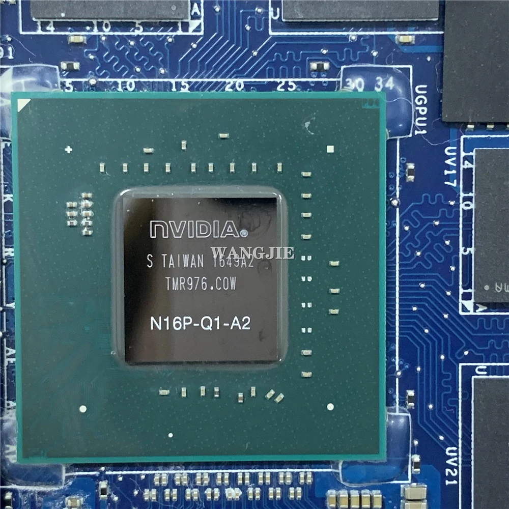 LA-C401P para HP ZBook Studio G3 15 G3 Mobil Series placa base para ordenador portátil I7-6700HQ CPU + M1000M 2GB GPU 840931 -601 840931 -001 - imagen 3