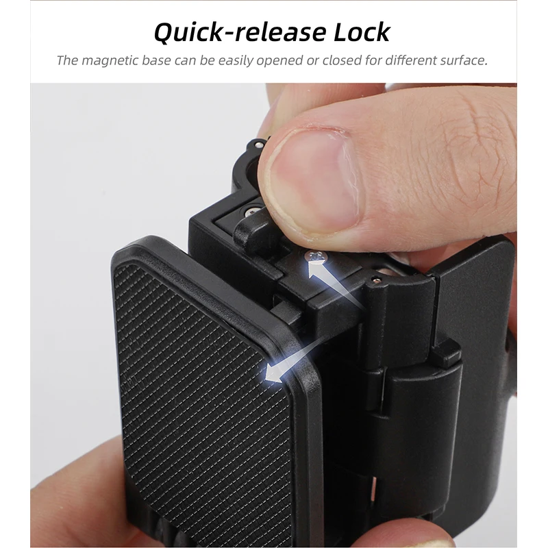 Marco adaptador para DJI Osmo Pocket 3, soporte de expansión, funda protectora magnética, accesorios fotográficos para cámara - imagen 4