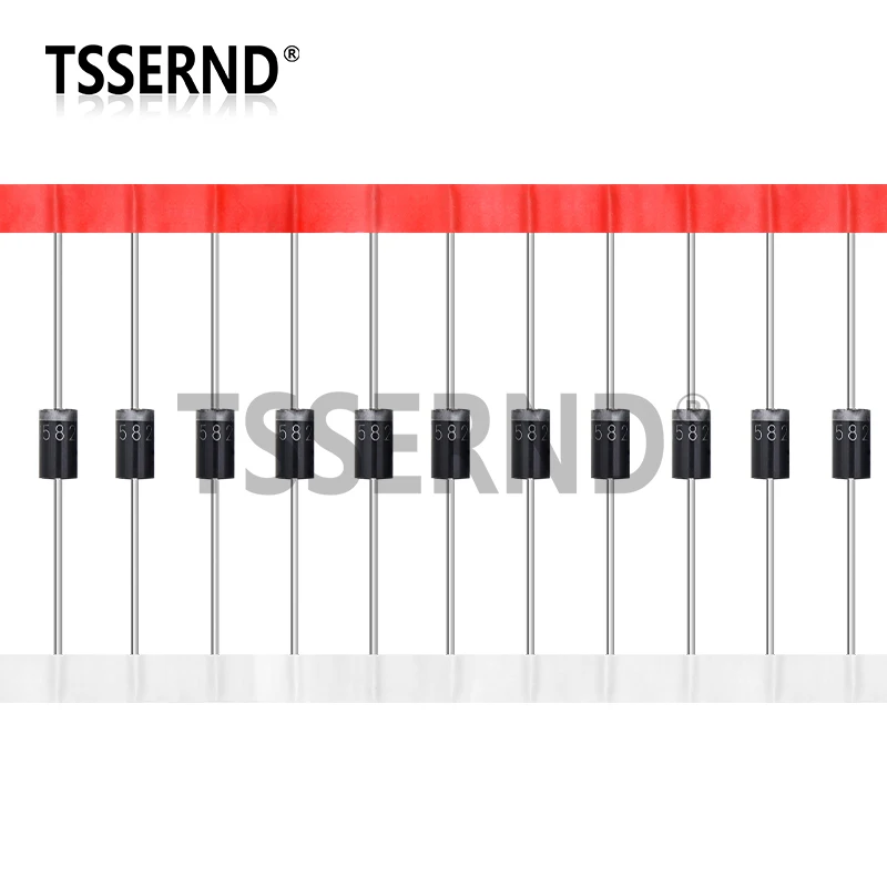 20 piezas 1N5825 1N5824 1N5822 1N5820 IN5822 DO-27 diodo Schottky - imagen 2