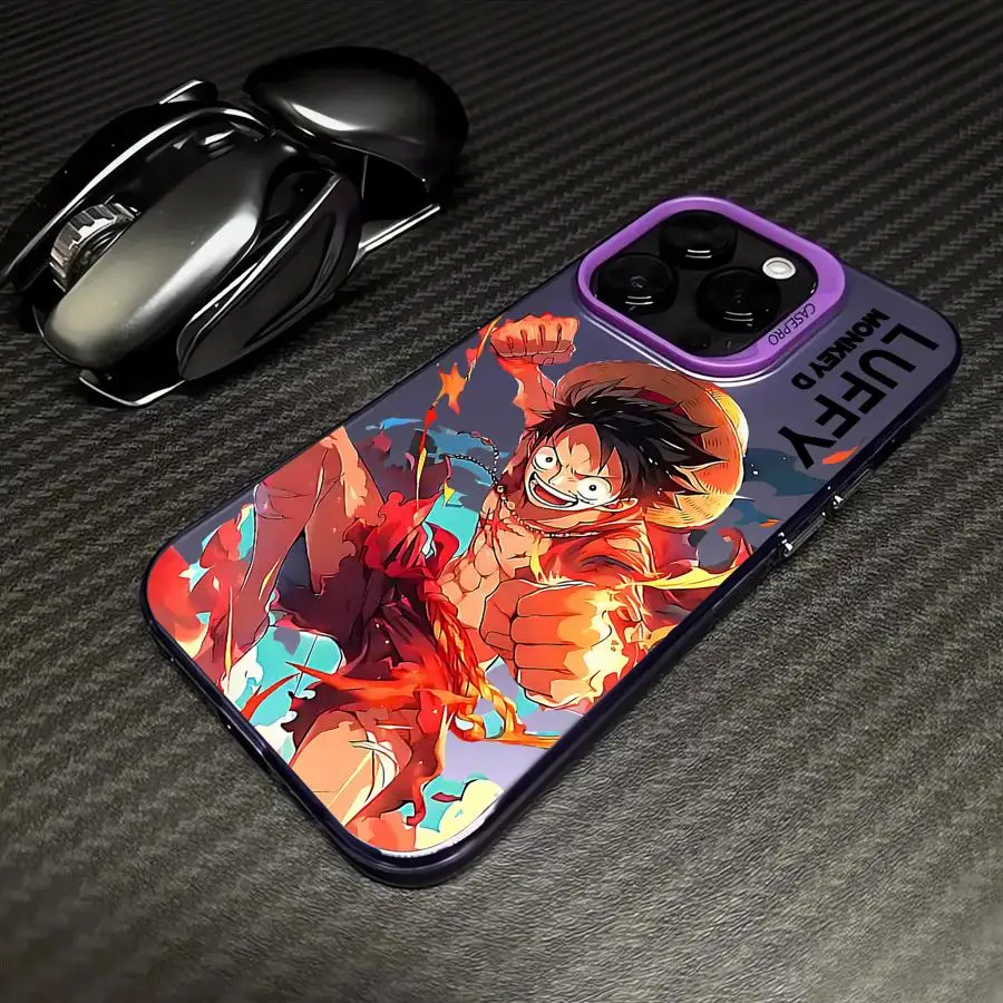 Funda de teléfono de carcasa suave para Apple iPhone 12 11 14 XS MAX 16e 16Pro 13 Pro MAX 15 XR 14Pro Anime piezas - imagen 2