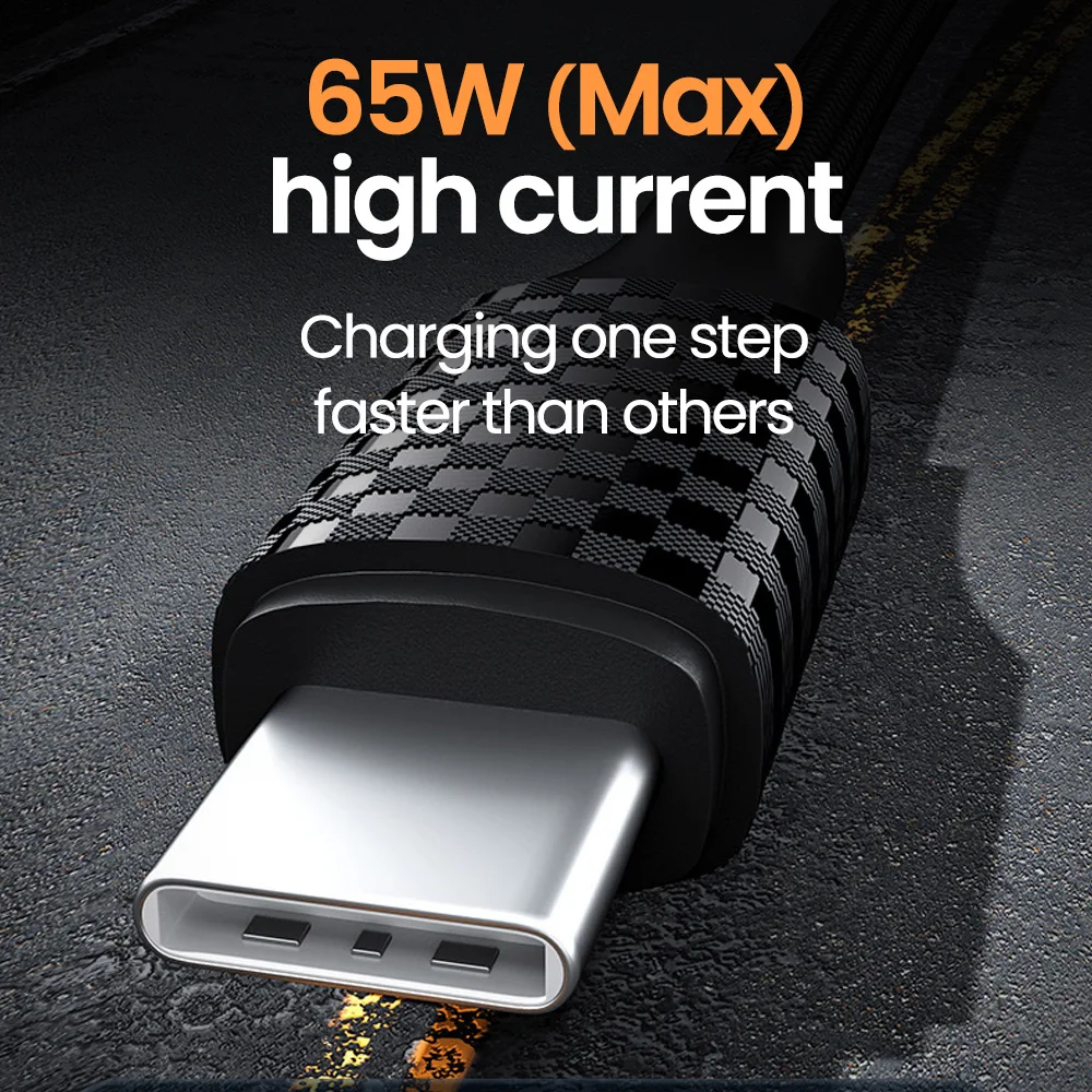 Cable de carga rápida 6A 65W tipo C a C para iPhone 16 15 USB a Lightning Micro Cable de carga tipo C Cable de teléfono móvil USB C - imagen 4