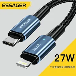 Cable Carga Rápida USB-C Lightning 20W iPhone