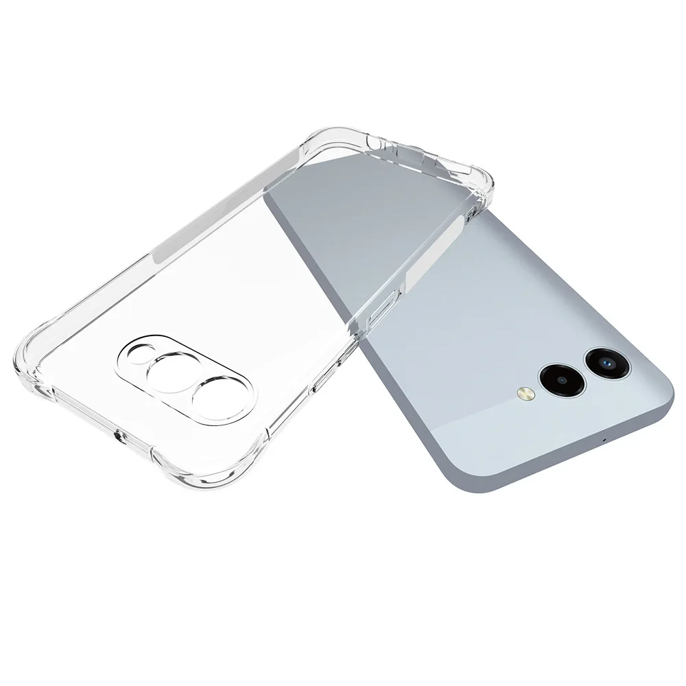 Funda con esquinas reforzadas, funda suave de TPU a prueba de golpes para T-Mobile Revvl 8 TMRV085G 8Pro - imagen 2