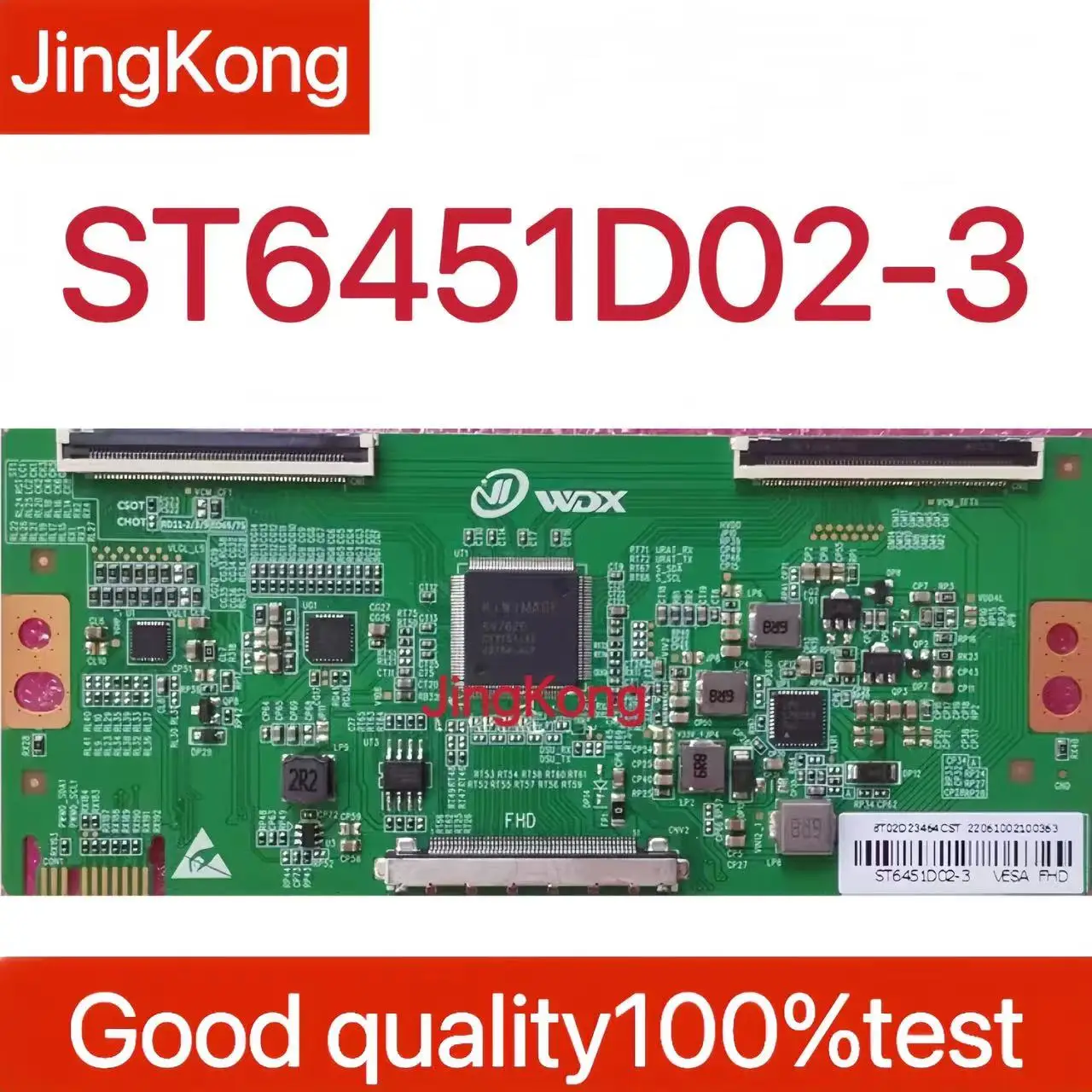 Placa lógica recién mejorada ST6451D02-3 2K 4K