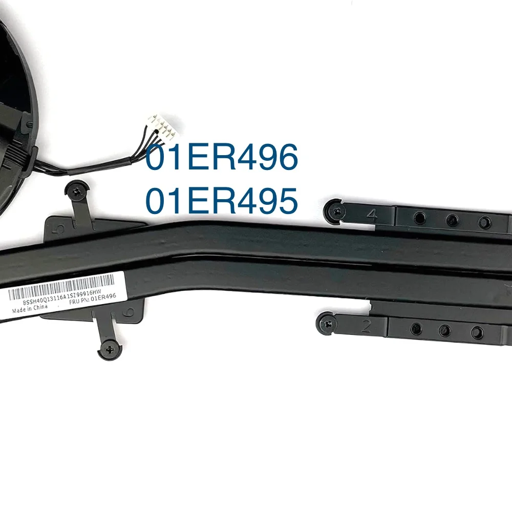 Disipador de calor del ventilador del refrigerador de la CPU para Lenovo Thinkpad T580 P52S 20L9 20LB 20LC SWG módulo térmico del ordenador portátil 01ER496 01ER495 SH40Q13116 nuevo - imagen 5