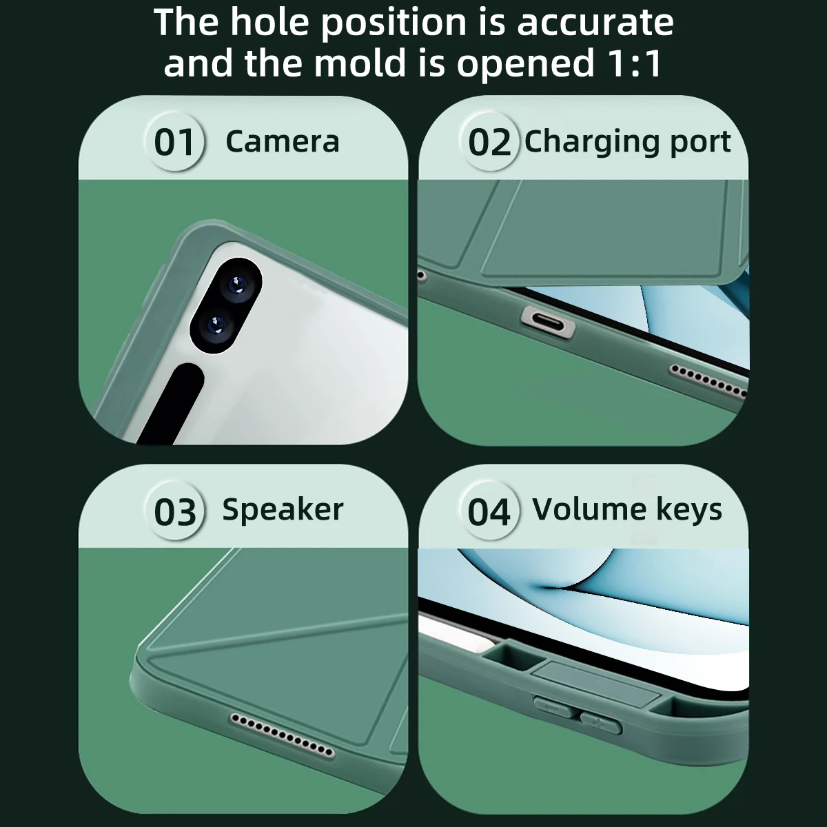 Funda protectora transparente de acrílico para tableta Samsung, accesorios para S6 Lite, S7, S8, S9, A8, Galaxy S7 +, S8 +, S9 Plus - imagen 5