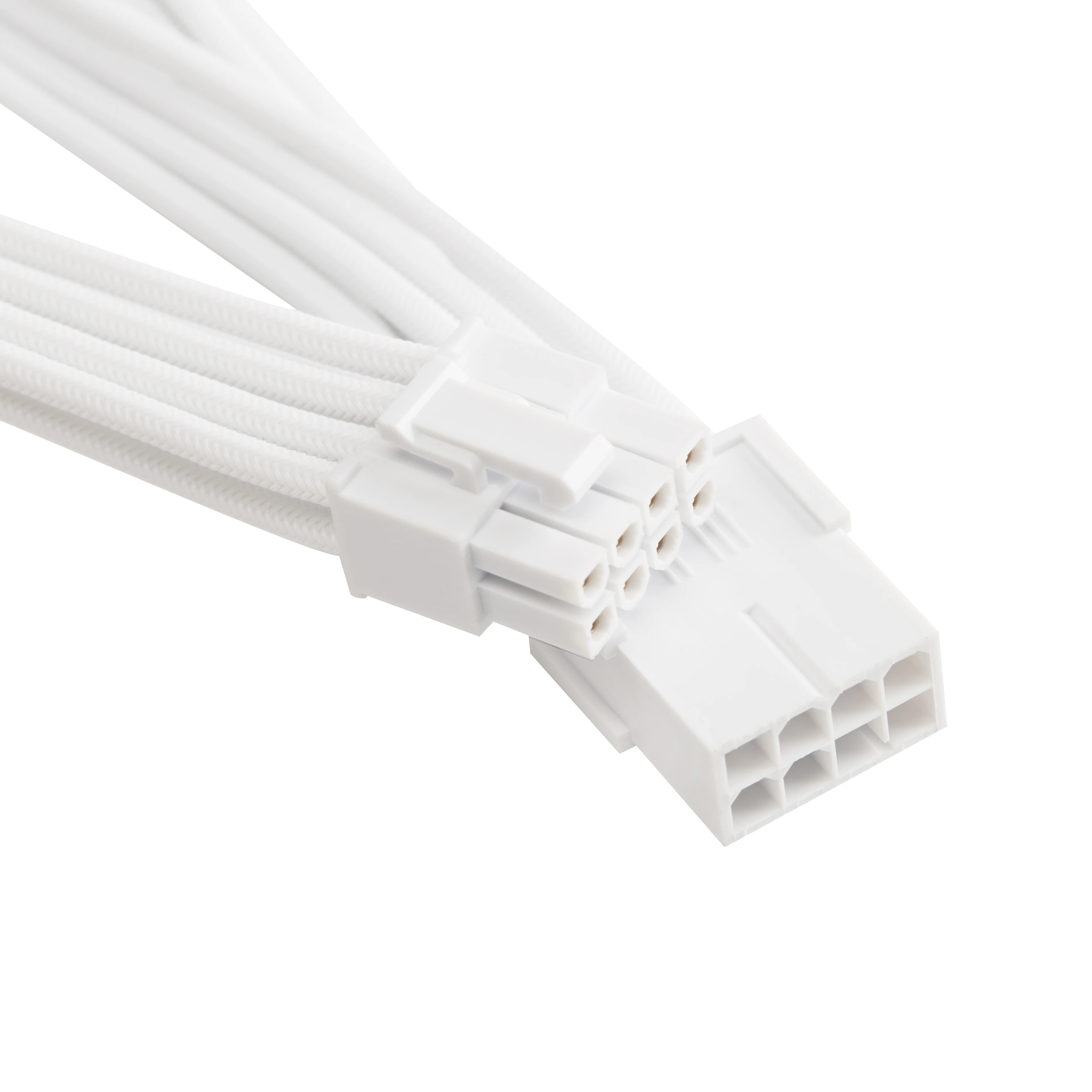 Kit de cable de extensión de fuente de alimentación totalmente blanco FormulaMod, cable de color sólido Combo sólido 300 mm ATX24Pin PCI-E8Pin CPU8Pin con peines - imagen 4