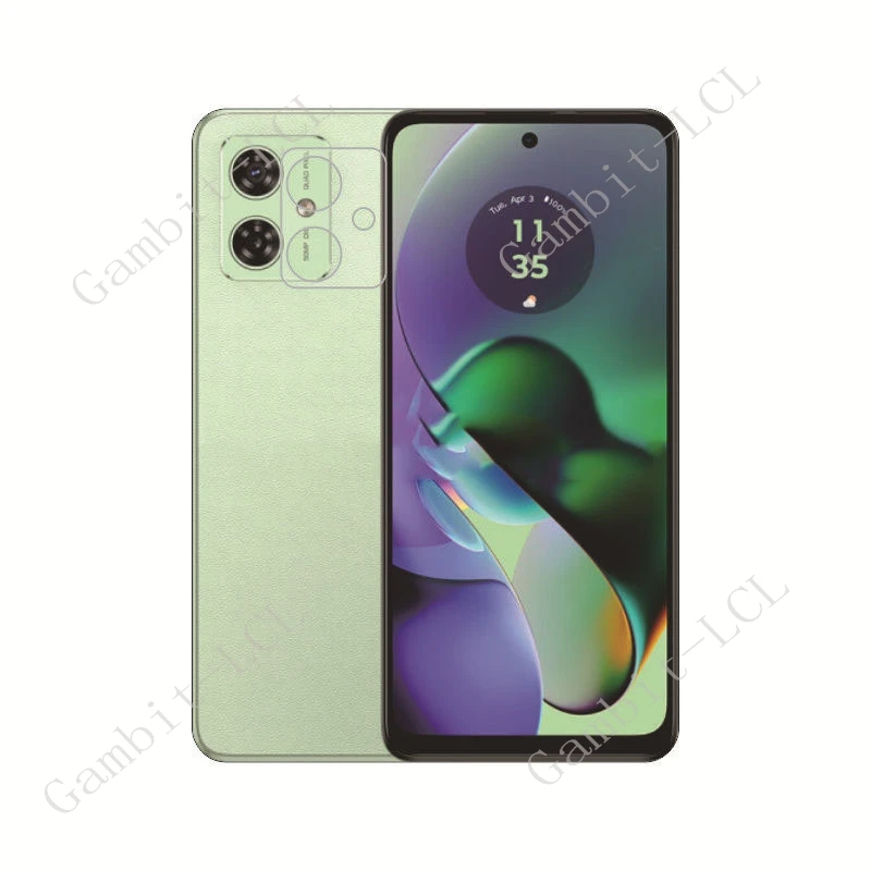 Lente de cámara integral 3D para Motorola Moto G24 Power G53 5G G54 G23 G13 G14 G84 película protectora trasera de vidrio templado - imagen 4