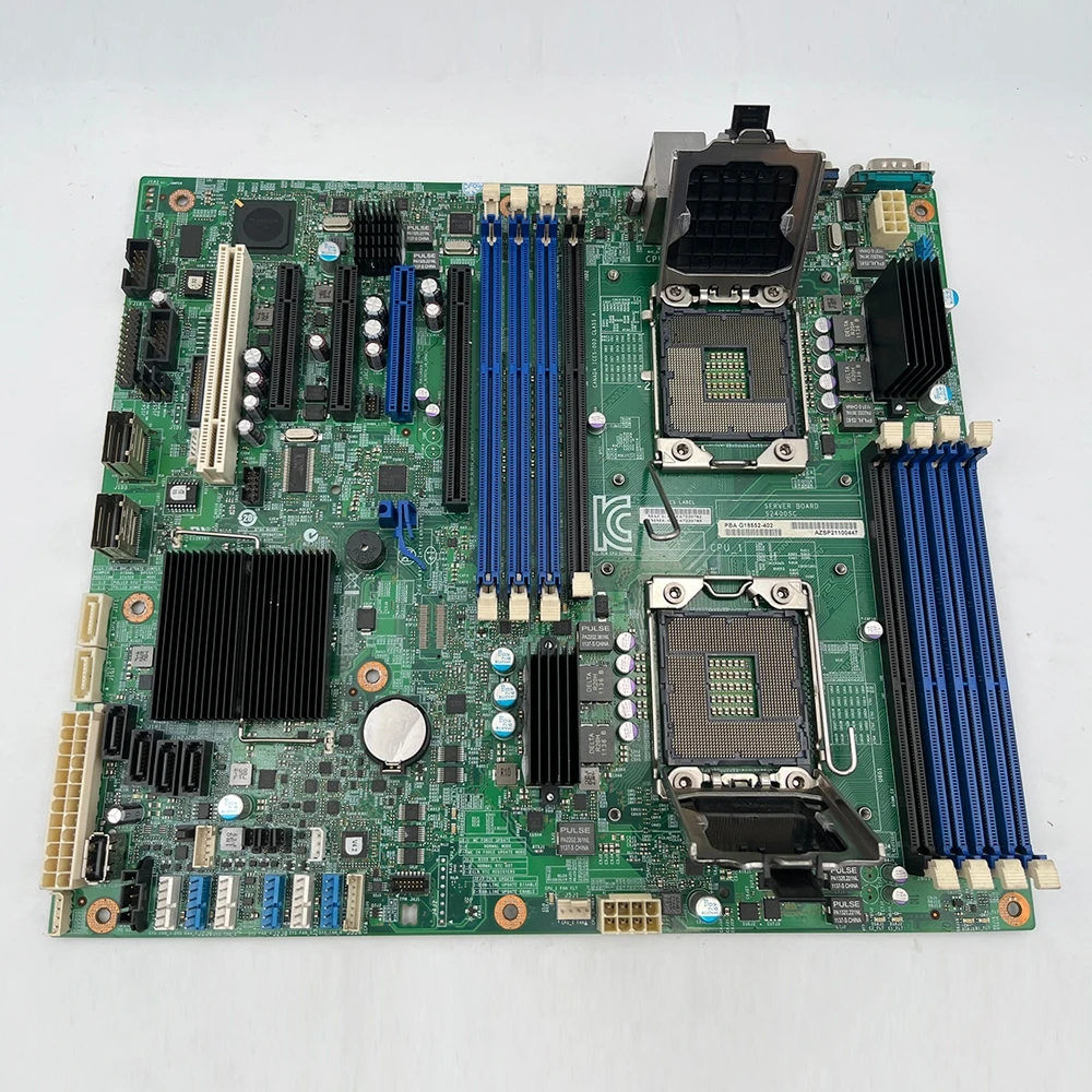 S2400SC para placa base de servidor Intel LGA1356 compatible con CPU serie E5 2400 - imagen 4
