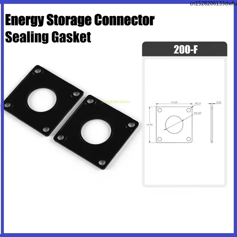 Junta de sellado de conector de almacenamiento de energía 200A-F, junta mecánica de silicona, brida, anillo de goma, venta al por mayor de fábrica