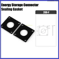 Junta de sellado de conector de almacenamiento de energía 200A-F, junta mecánica de silicona, brida, anillo de goma, venta al por mayor de fábrica