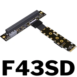 Cable Extensión PCIe 5.0 GPU x16 – Ángulos 90° 180° 270° para Tarjeta Gráfica
