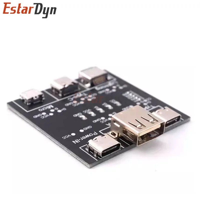 2PCS DT3 Data Cable Detection Board Type-C Micro USB C Cable Tester Short Circuit On Off Switching Diagnose Tool for iOS Android - imagen 4
