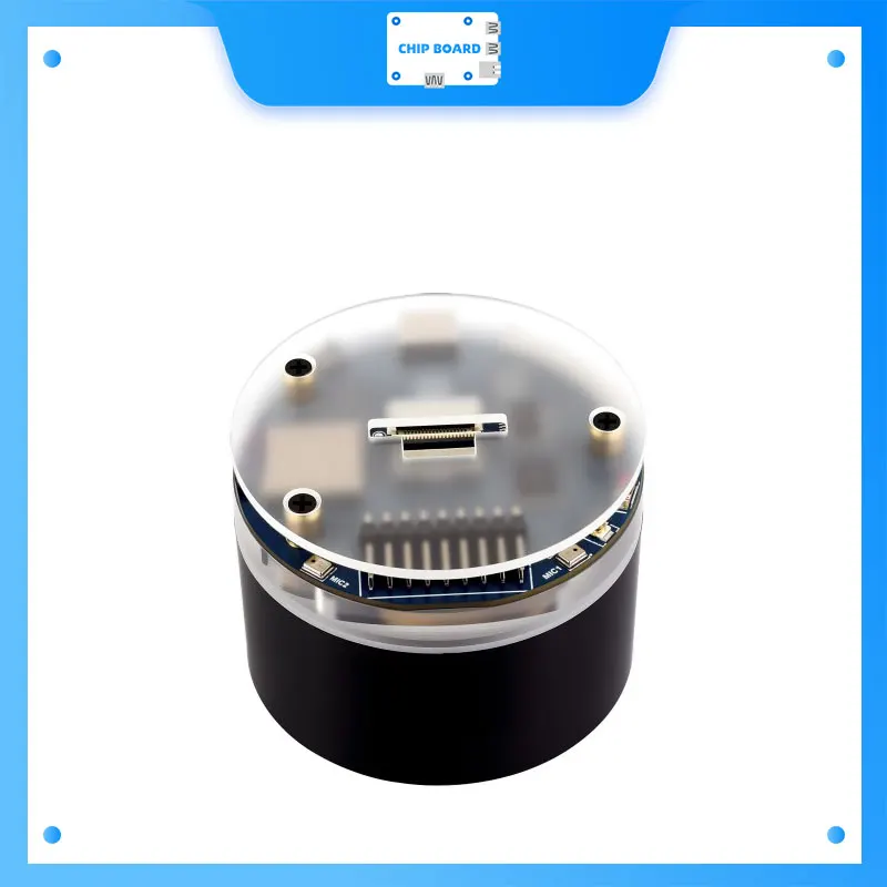 Placa de desarrollo de audio AI ESP32-S3: matriz de micrófono dual, reducción de ruido, cancelación de eco, iluminación RGB - imagen 2