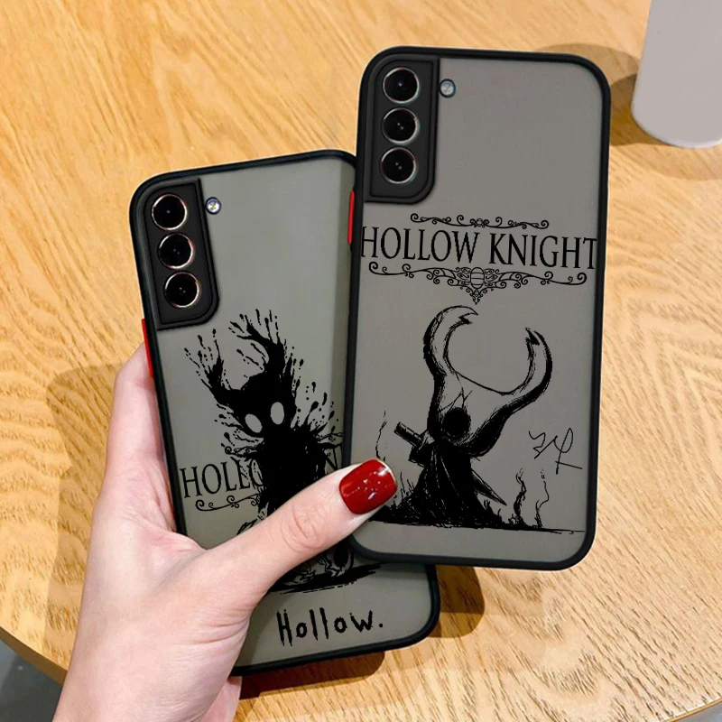 Funda translúcida esmerilada The Hollow Knight para Samsung S24, S23, S22, S21 Ultra, S20 FE, Note 20 Lite Plus - imagen 3