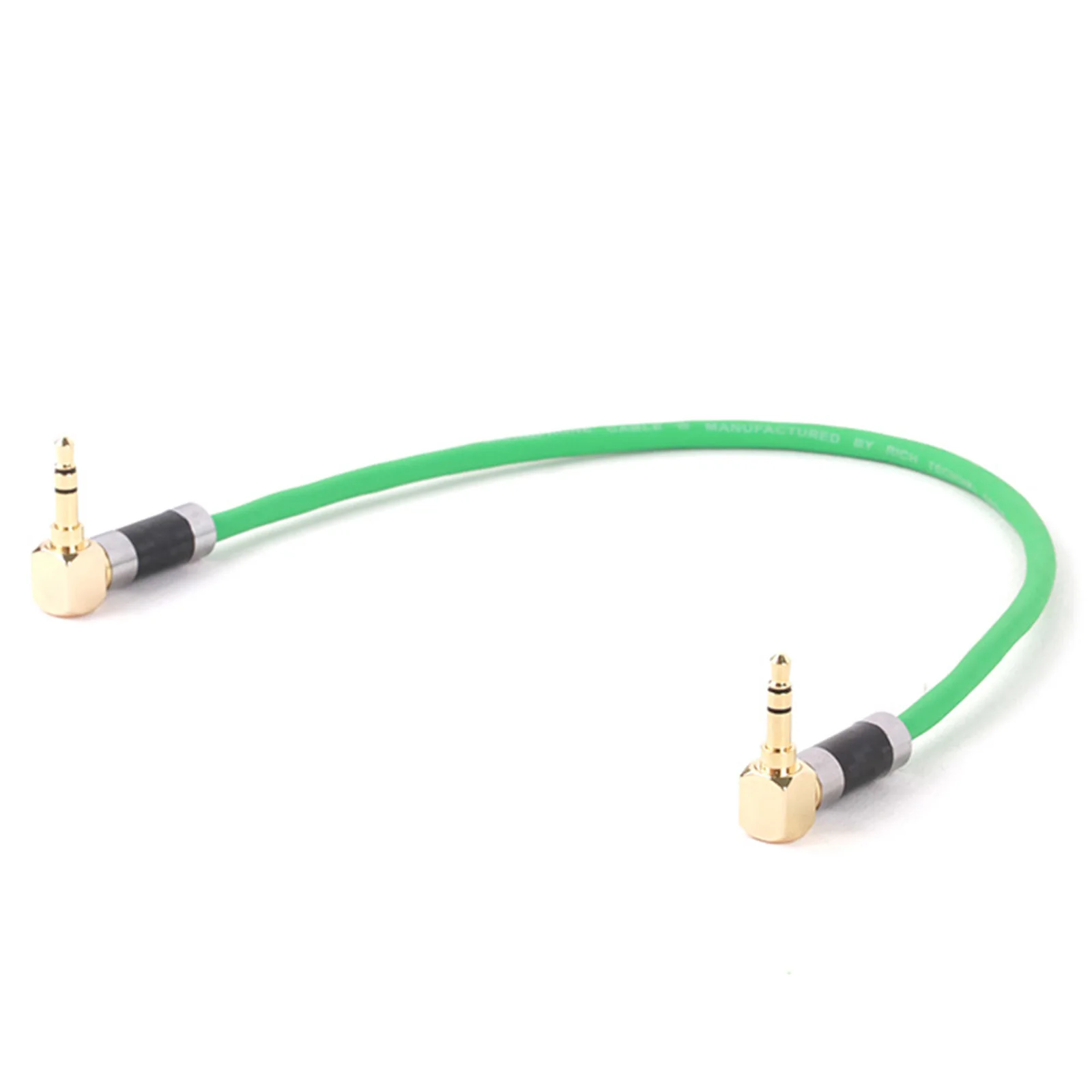 Cable de Audio estéreo macho, amplificador de sonido, doble ángulo recto, colorido, 3,5mm, profesional, micrófono, cámara y altavoz - imagen 5