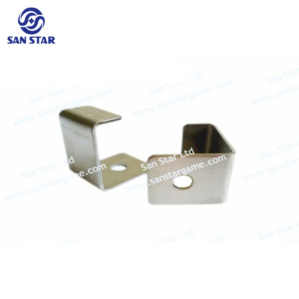 8 piezas de Clip de vidrio de acero inoxidable para máquina de cóctel de sobremesa, piezas de Arcade de máquina de juego Arcade - imagen 3