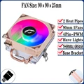 2Heat pipes 1Fan4pin