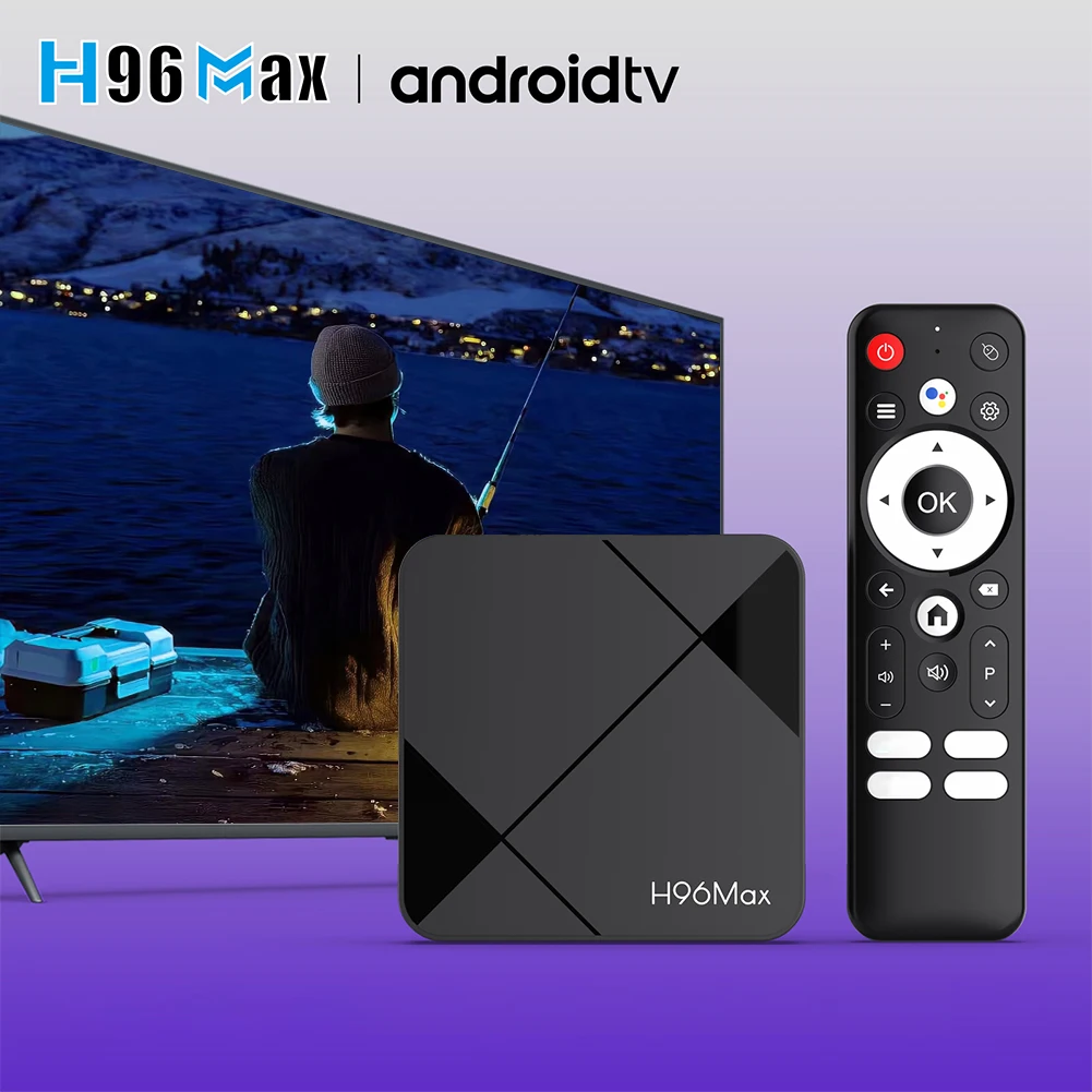 Android 14 Smart TV Box RK3518 Quad Core 4K HD TV Media Player Control remoto por voz Asistente de ratón - imagen 2