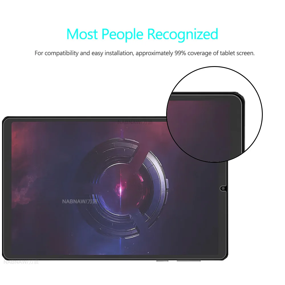 Protector de pantalla de vidrio templado HD a prueba de arañazos, película protectora dura para tableta Lenovo Legion Tab Gen 3 8,8 TB-321FU, 2 piezas - imagen 4