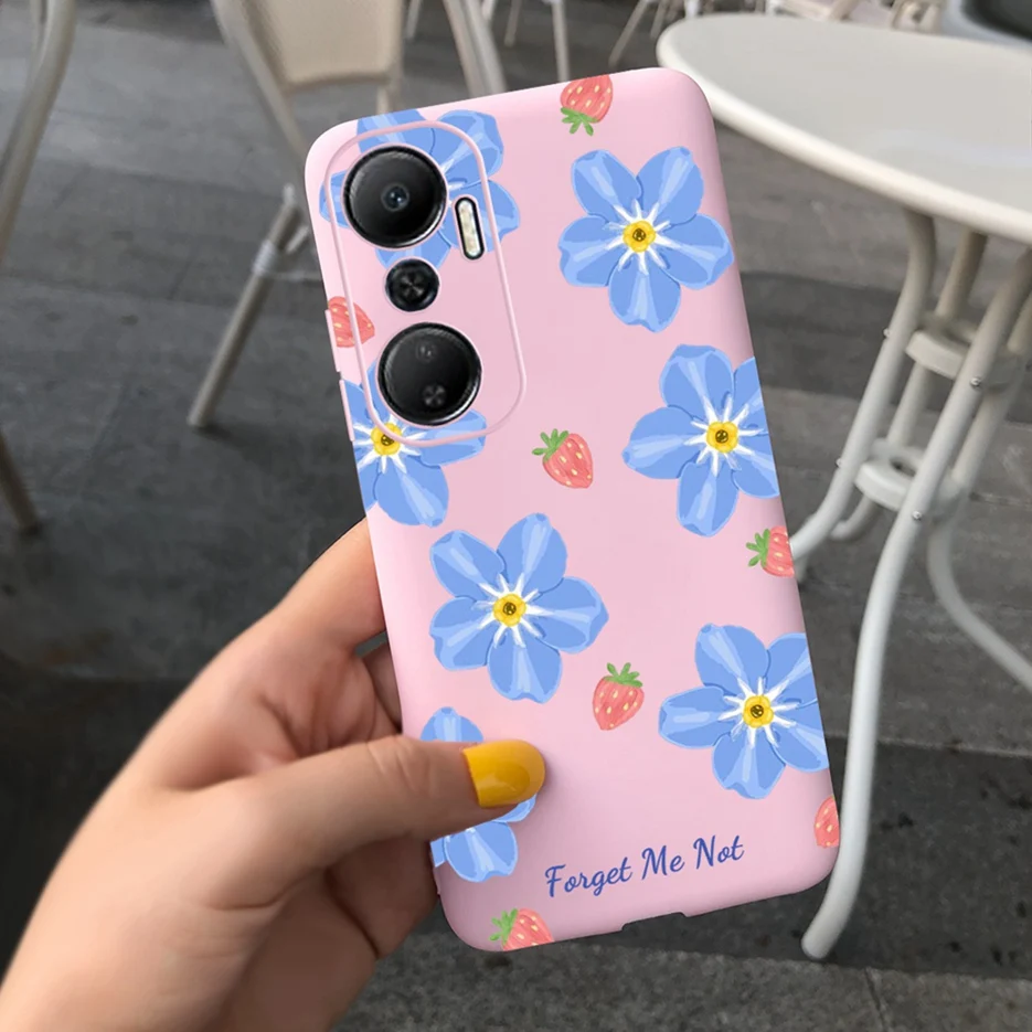 Funda de teléfono de silicona suave para Infinix Hot 20i, funda para Infinix Hot20 4G, funda pintada con arte elegante, bolsas para Hot20i - imagen 5